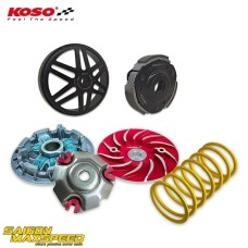 Combo Bộ Nồi KOSO Hiệu Suất Cao Trước và Sau Honda SH VN 125 -150 / PCX / ADV / SH Mode (chính hãng)