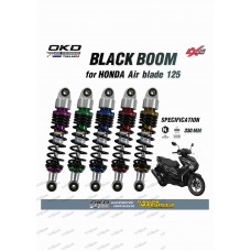 Phuộc Sau OKD Black Boom Honda AB125/150 (chính hãng)