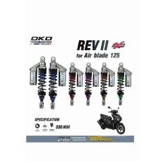 Phuộc Sau OKD Rev II Honda AB125/150 (chính hãng)