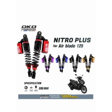 Phuộc Sau OKD Nitro Plus Honda AB125/150 (chính hãng)