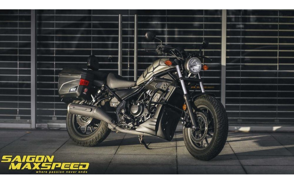 Honda Rebel 300 độ đầy xúc cảm theo phong cách Touring